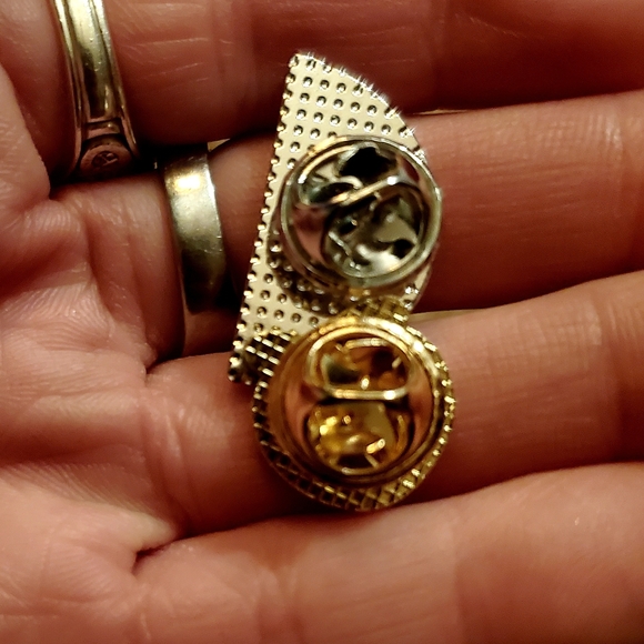 Fruit-Themed Pins - Watermelon and Peach - Picture 3 of 3